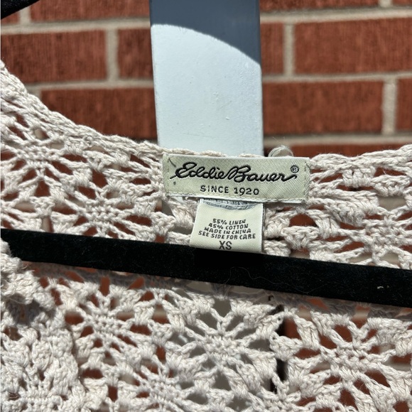 Eddie Bauer XS crochet vintage cardigan - Picture 5 of 5